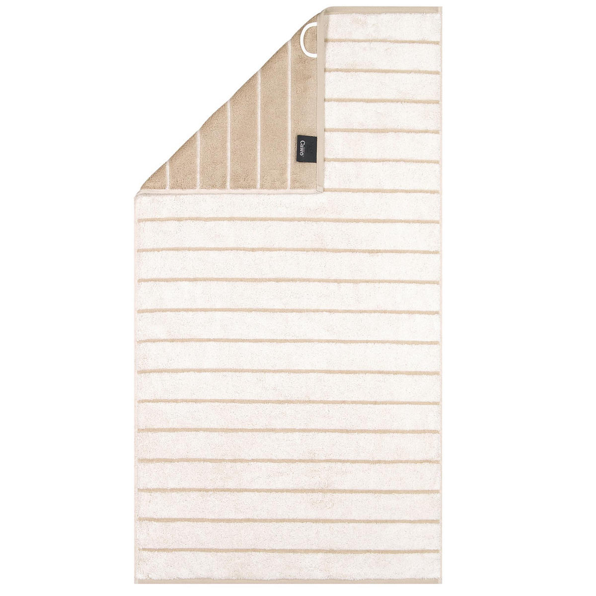 DUSCHTUCH BALANCE DOUBLEFACE 6232 NATUR - 33 - Naturfarben, Textil (80/150cm) - Cawoe