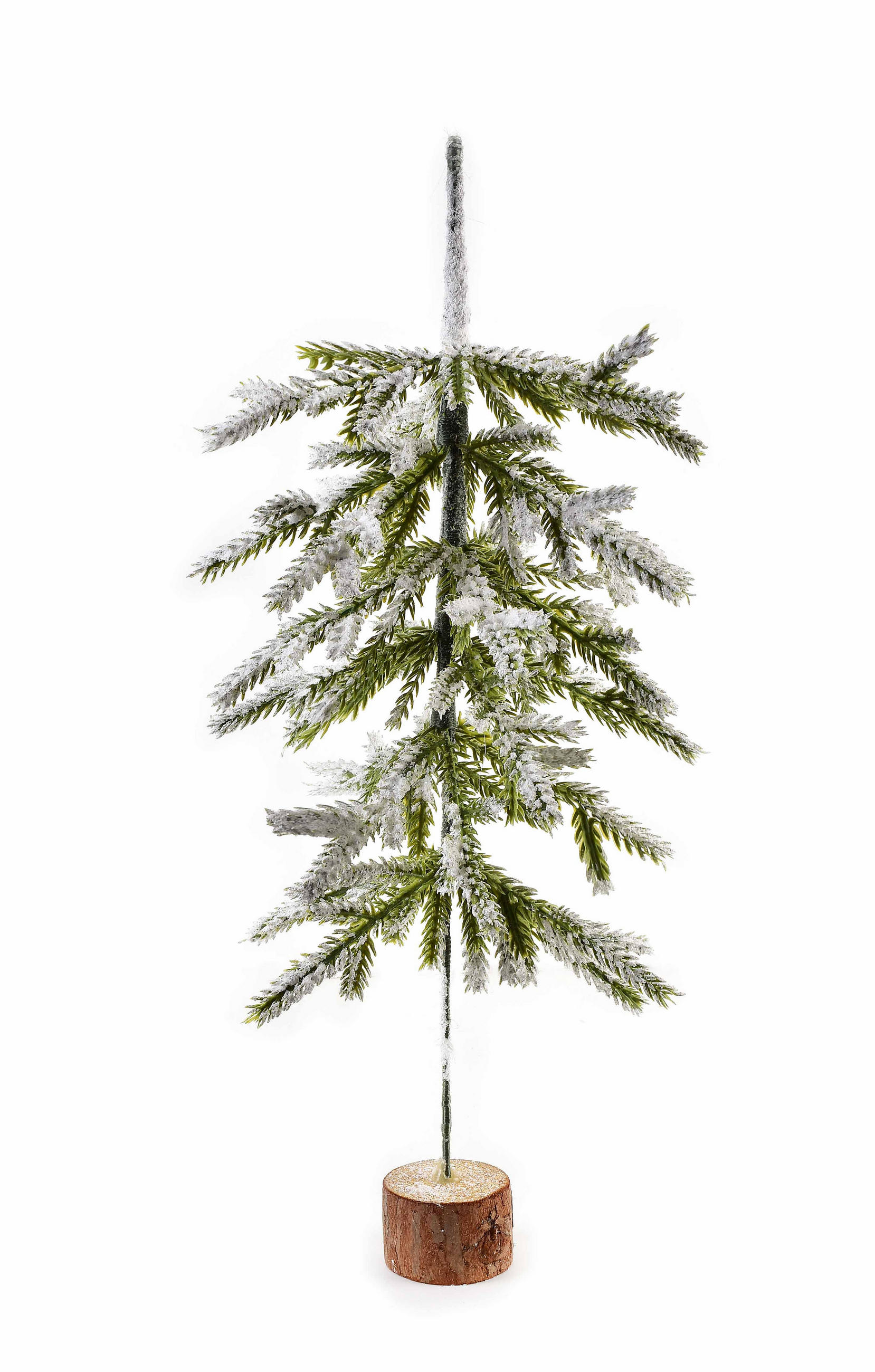 WEIHNACHTSBAUM Santa Lila Grün 39/39/39 cm Kunstoff - Grün, Kunststoff (39cm) - Mondex
