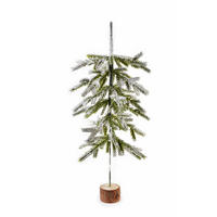 WEIHNACHTSBAUM Santa Lila Grün 39/39/39 cm Kunstoff - Grün, Kunststoff (39cm) - Mondex
