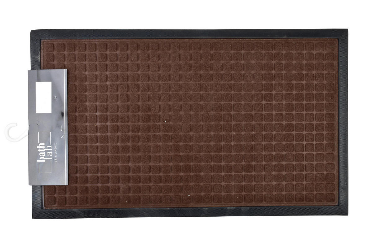 FUSSMATTE Sira - Braun, Kunststoff (45/75cm) - Mondex