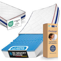 GEL-KALTSCHAUMMATRATZE RELAXX Höhe 25cm 140x200cm - Weiß, Textil (140/200cm) - Arensberger