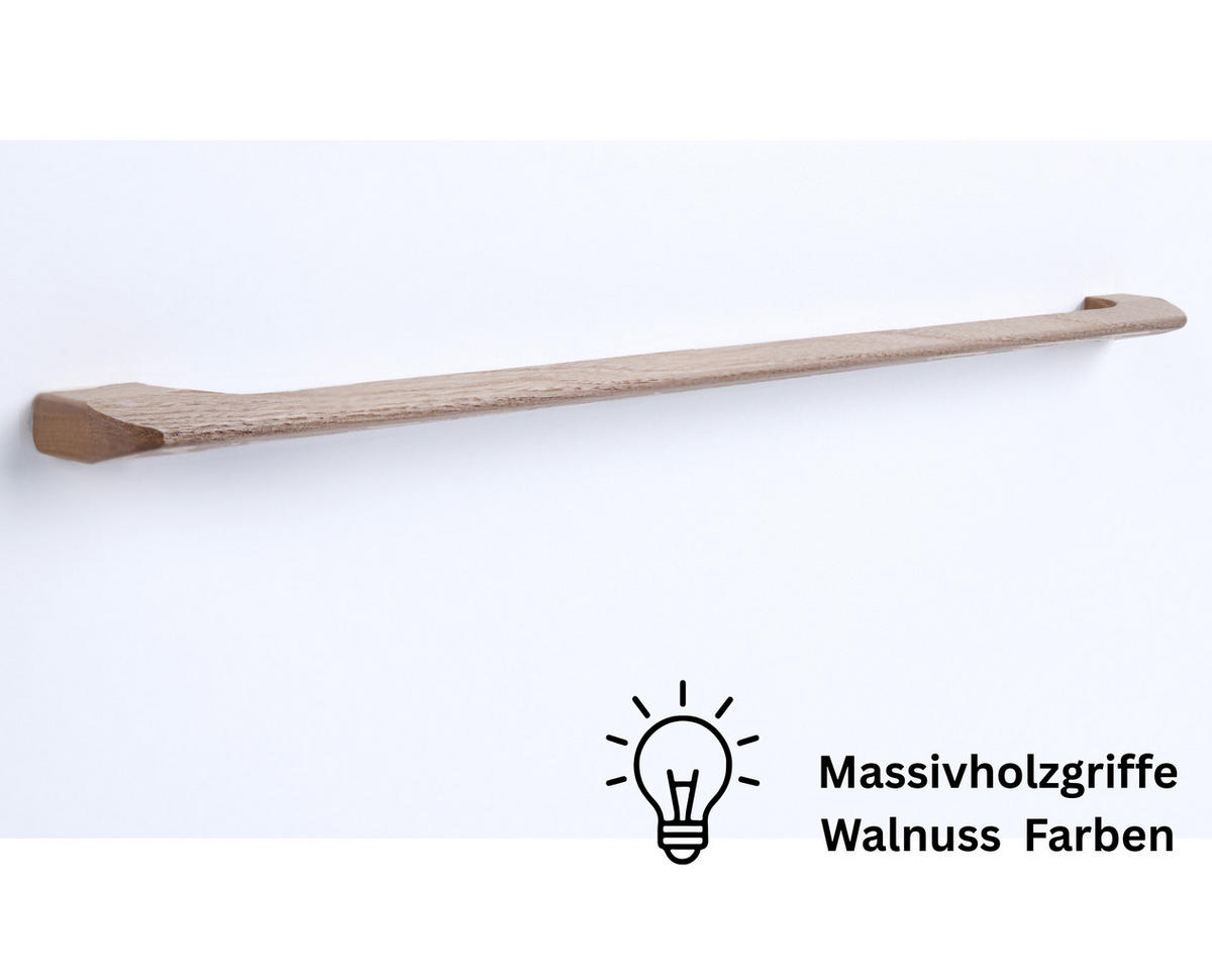WICKELKOMMODE LINA Soft-Close / Push-to-open - Walnussfarben/Weiß, Holz/Holzwerkstoff (115/96/77cm) - arthur berndt