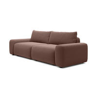 SOFA LOOP Braun 257x105x87 cm - Braun, Textil (257/87/105cm) - FURNLUX