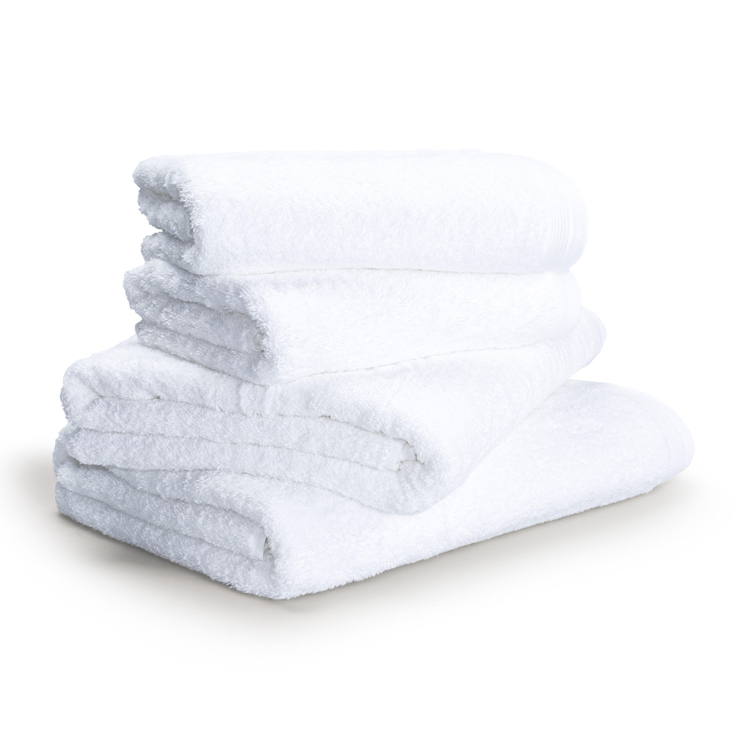 HANDTUCH 4ER SET SUPERWUSCHEL - Weiß, Textil (80/150cm) - MÖVE