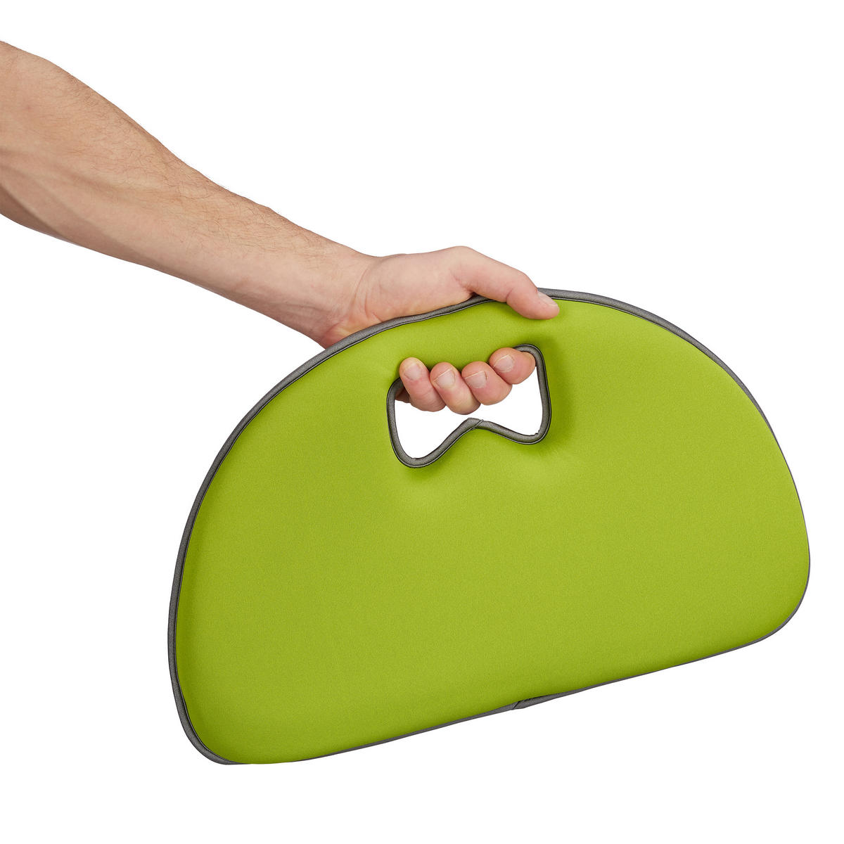 KNIEKISSEN - Grün, Textil (44/27.5cm) - Relaxdays