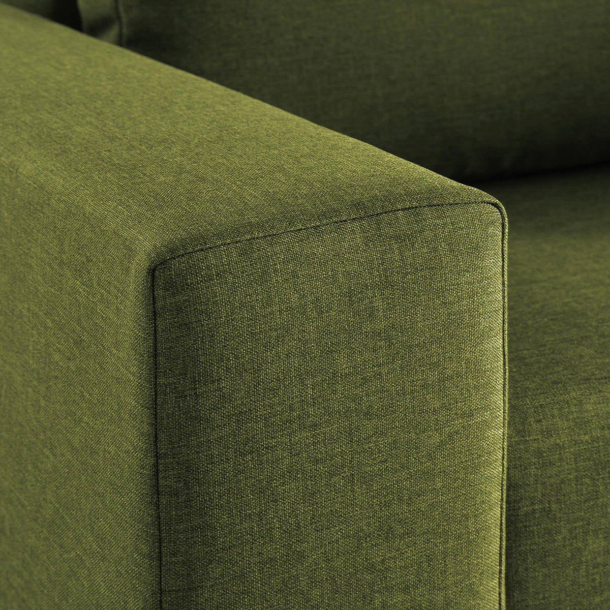 SCHLAFSOFA - Silberfarben/Grün, Textil (153/90/90cm) - home24