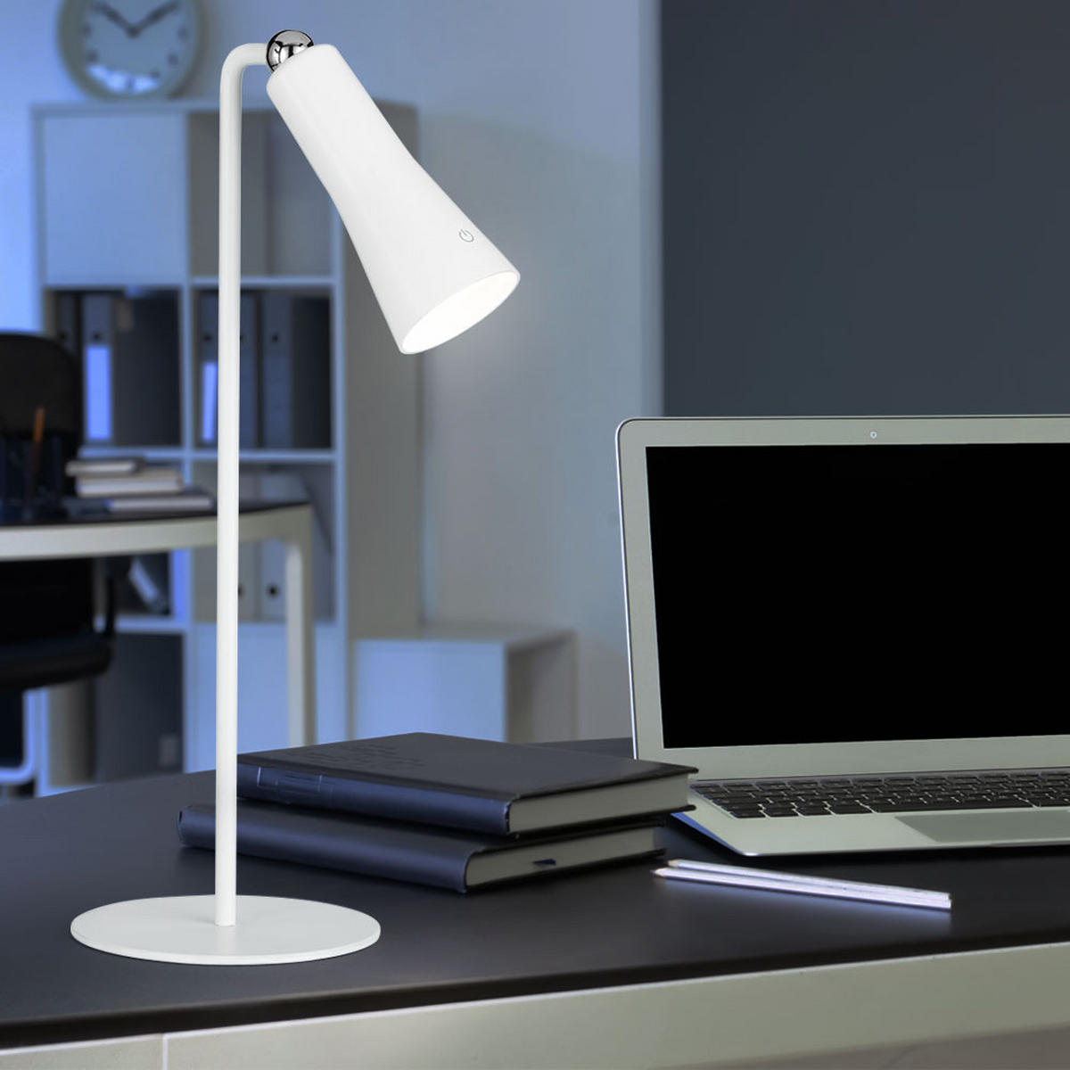 LED WANDLEUCHTE Weiß Modern - Weiß, Metall (12/35.5/12cm) - Wofi