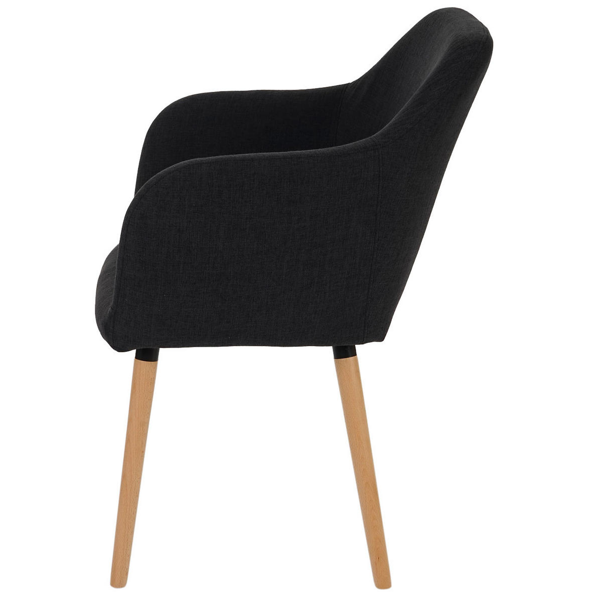 ESSZIMMERSTUHL Anthrazit - Dunkelgrau/Anthrazit, Textil (58/88/64cm) - Jamb