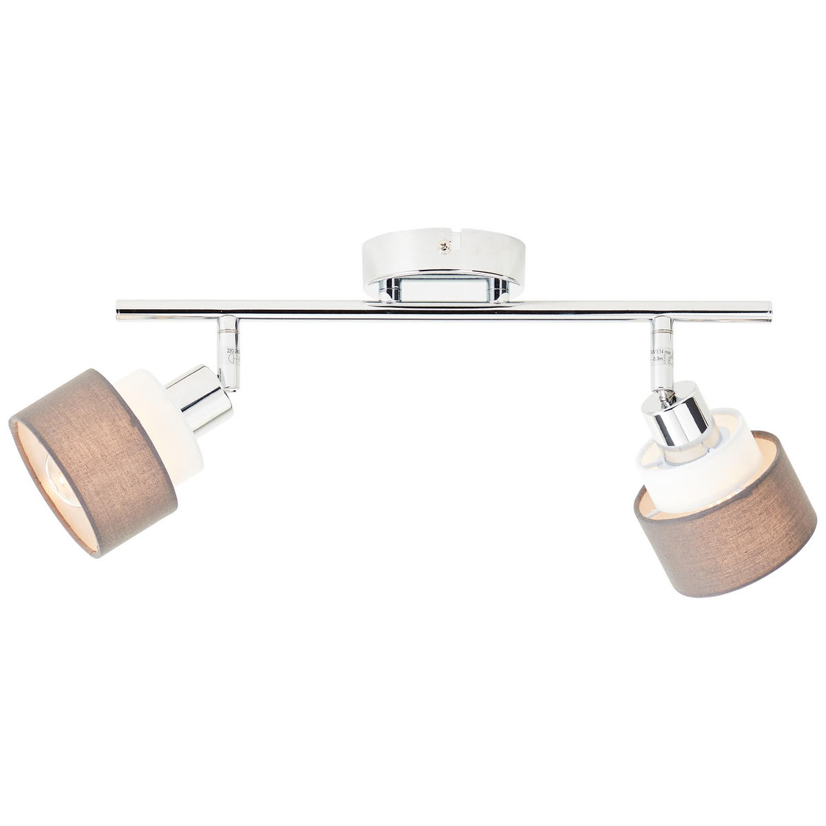 SPOTROHR Naples 99992/22 - Grau, Metall (8/48/21cm) - Brilliant