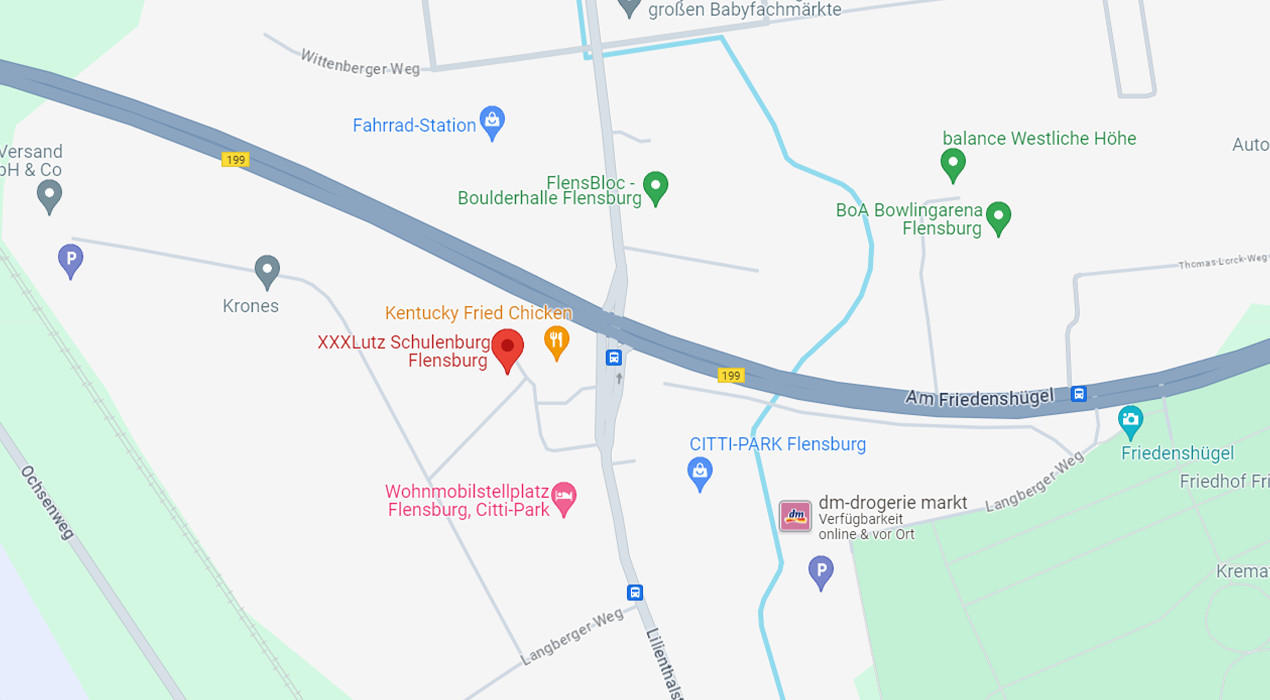 Screenshot des standortes von schulenburg