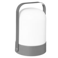 OUTDOOR-LAMPE Jerta mit Henkel - Weiß, Kunststoff (14/14/22cm) - Atmosphera Createur d´interieur