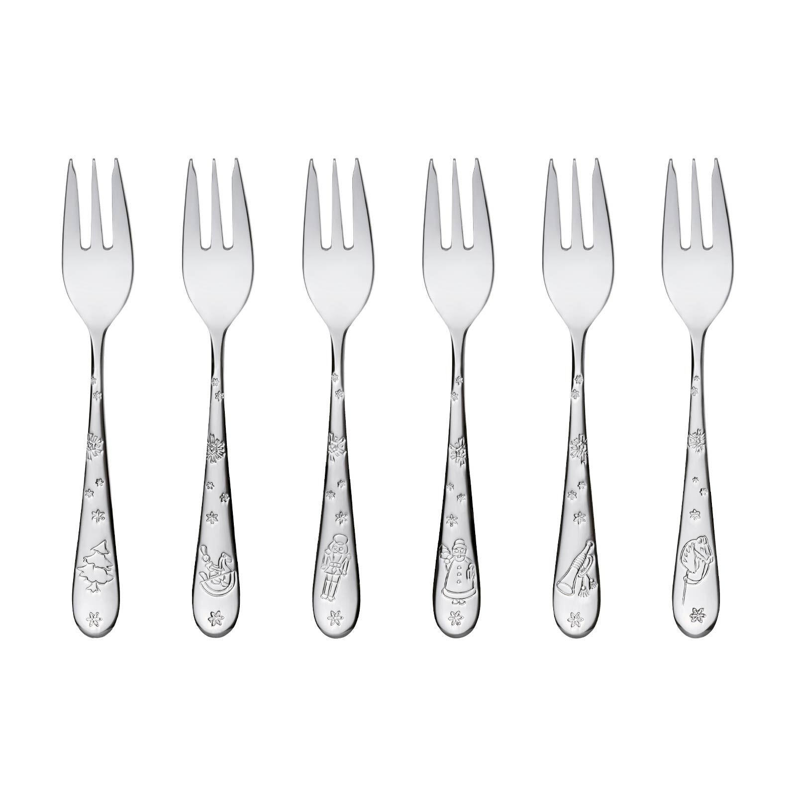 KUCHENGABEL Toy's Delight edelstahl 6er Set - Silberfarben, Metall - Villeroy & Boch