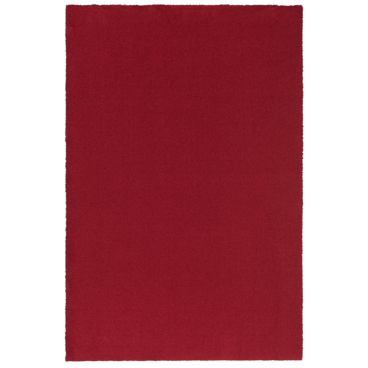 LUXUS HOCHFLOR SHAGGY TEPPICH VELVET - Weinrot, Textil (140/200cm) - Snapstyle