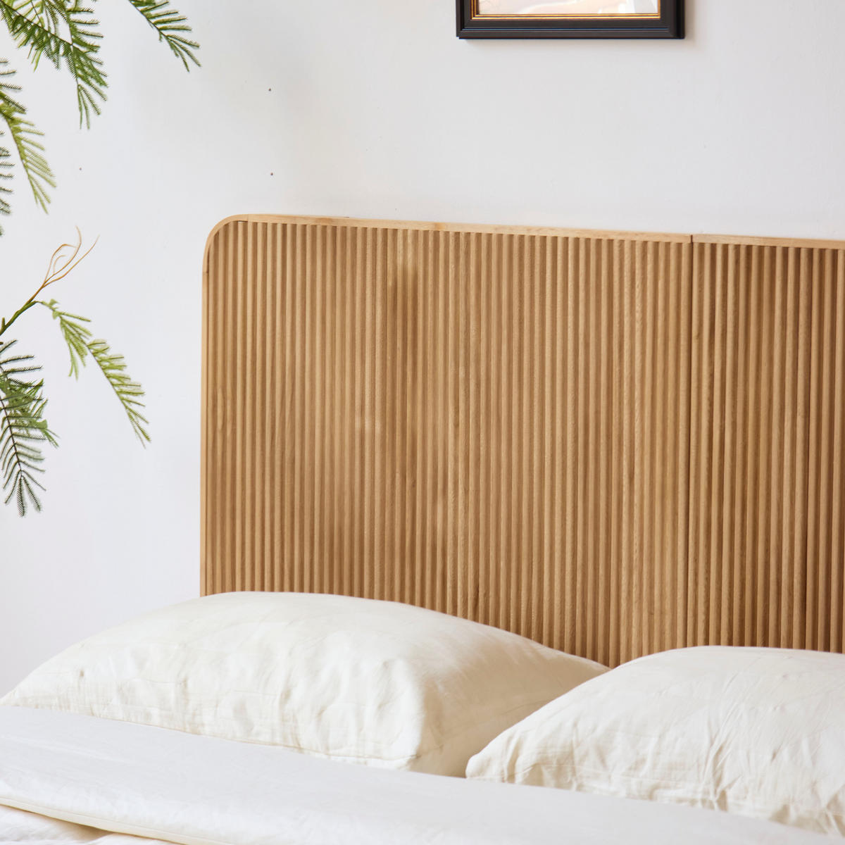 BETTKOPFTEIL Rechteckig Braun 140 cm - Braun, Holz (140/108.5/3.5cm) - Nordlys