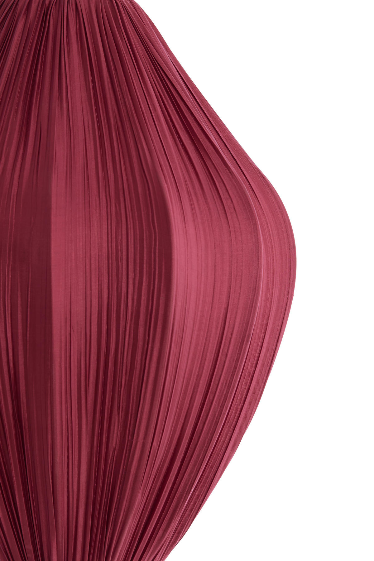 HÄNGELAMPE - Rot - 31/31/38 cm - Rot, Textil (31/31/38cm) - Light & Living