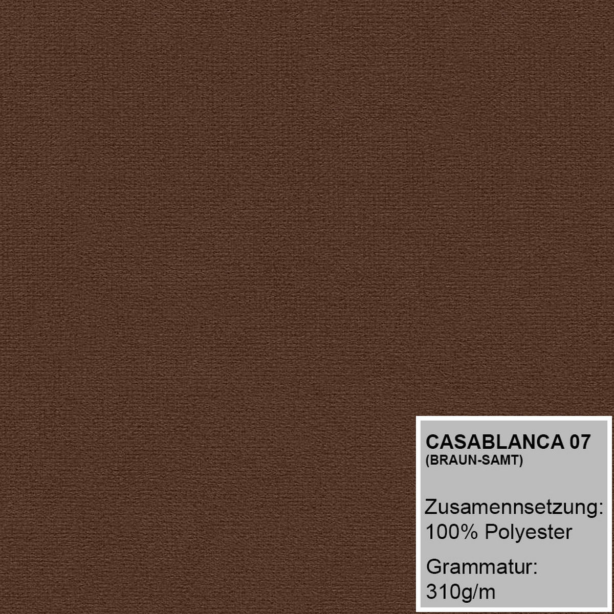 BOXSPRINGBETT REF 200 x 200 cm mit Bettkasten – Eleganz und Komfort vereint. Farbe : Braun - Braun, Textil (200/200cm) - A&J MöbelLand