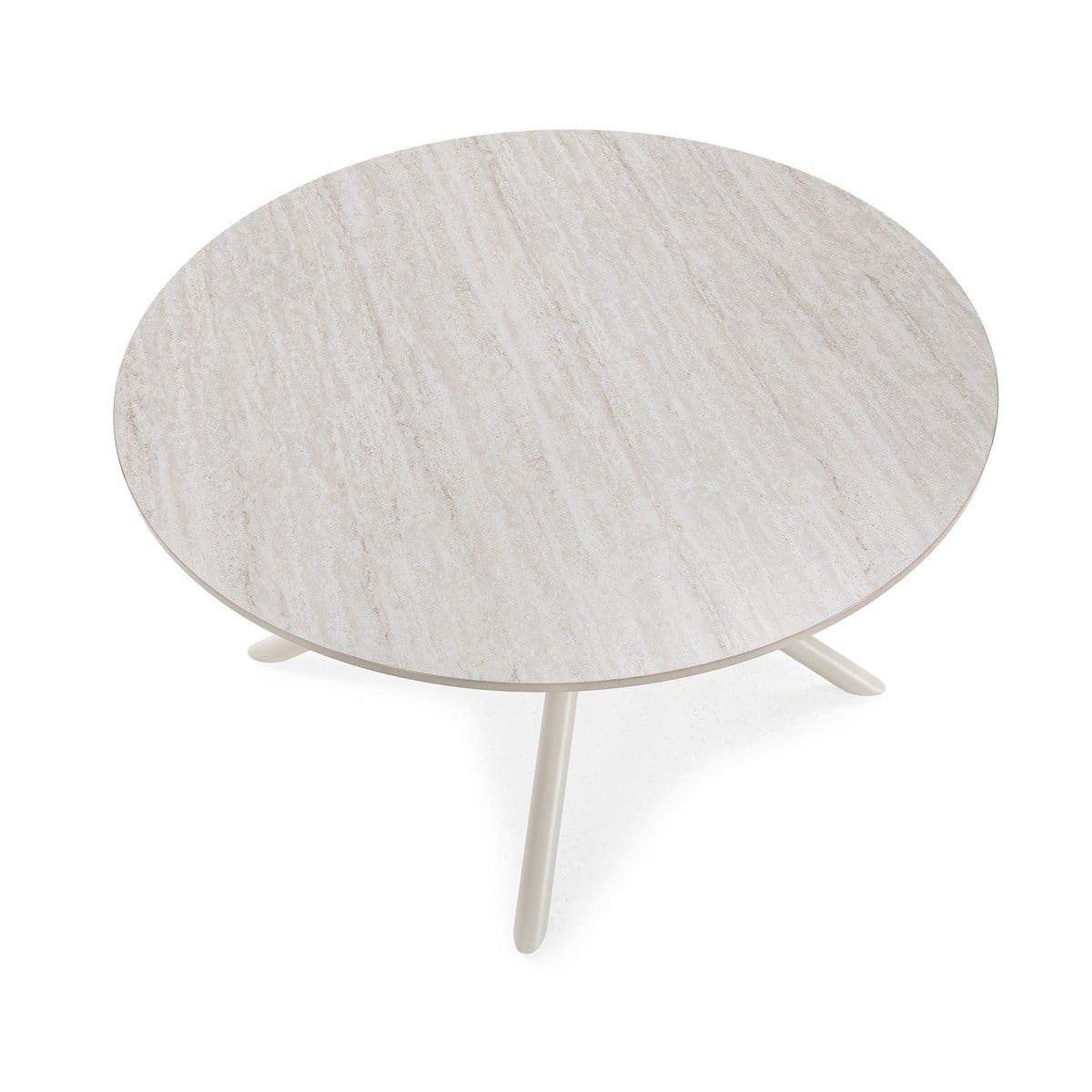 COUCHTISCH mit Metallbeinen 80/80/45 cm - Beige, Metall (90/80/45cm) - Calicosy
