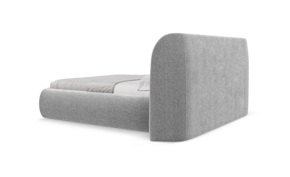 POLSTERBETT mit Bettkasten und Lattenrost 160x228 Grün - Dunkelgrün/Schwarz, Kunststoff/Textil (140/200cm) - Makamii