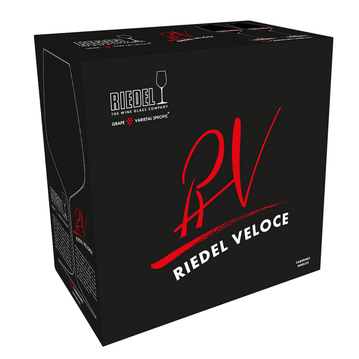 CABERNET MERLOT WEINGLAS Veloce transparent 829 ml 2er Set - Transparent, Glas (0.83L) - Riedel