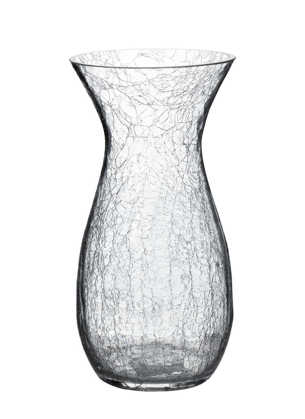 VASE Serenite Transparent 14/14/25.5 cm Glas - Transparent, Glas (25.5cm) - Mondex