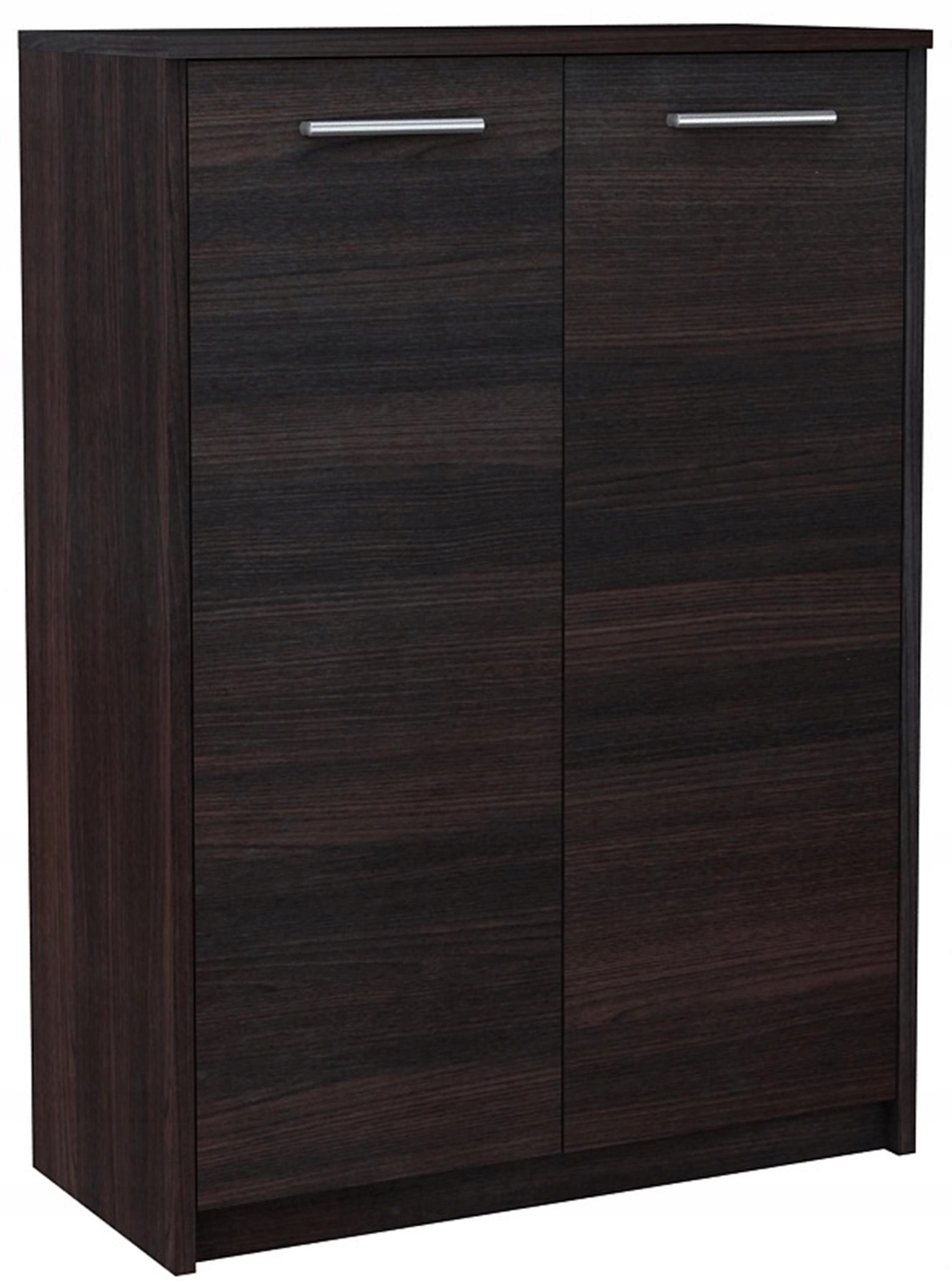 KOMMODE 2D2P Wenge 77/35/108 cm - Wengefarben, Holzwerkstoff (77/108/35cm) - Matkam Möbel
