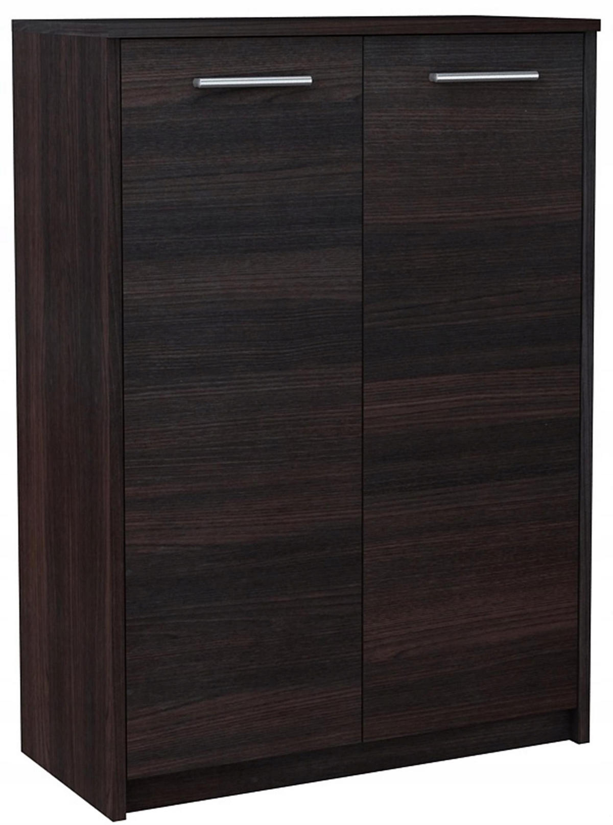 KOMMODE 2D2P Wenge 77/35/108 cm - Wengefarben, Holzwerkstoff (77/108/35cm) - Matkam Möbel