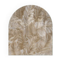 GLASPLATTE für Kamin 80x70 cm - Beige, Glas (80/70/0.4cm) - TULUP