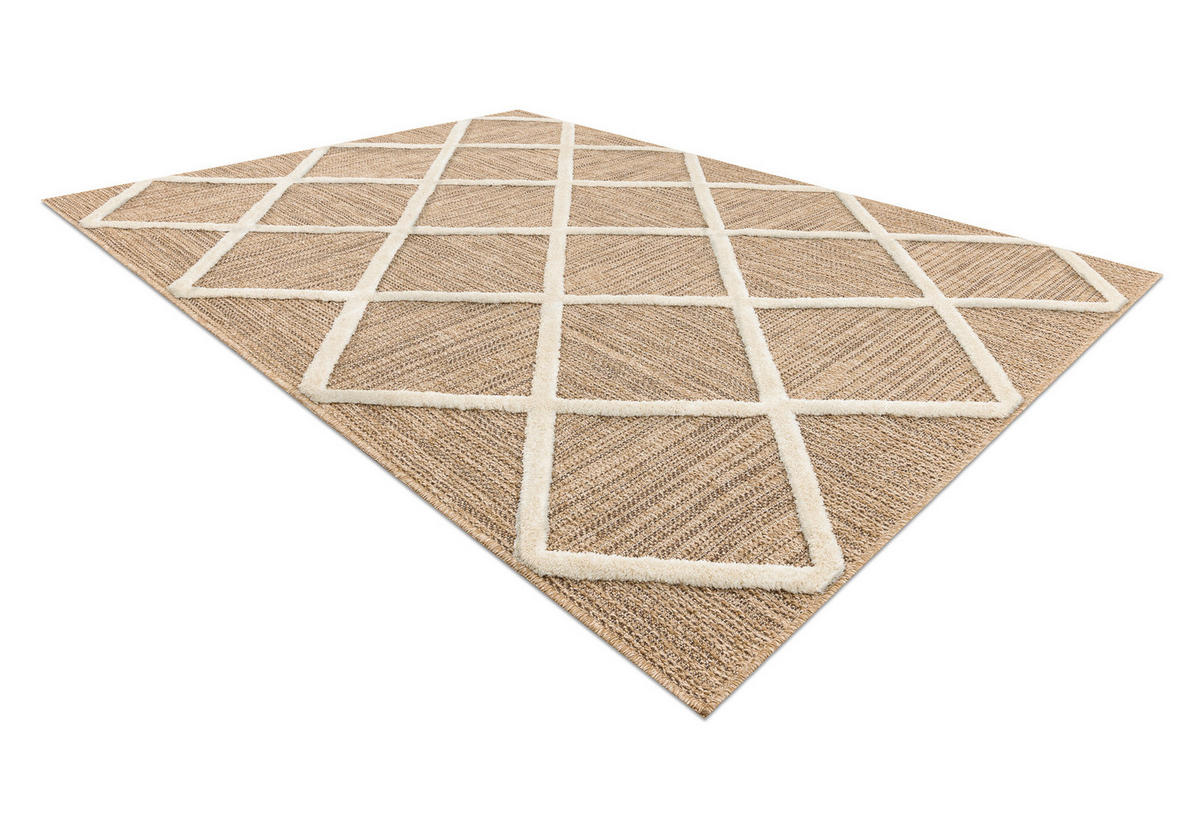 TEPPICH Spark 120/170 cm - Beige, Textil (120/170cm) - rugsX
