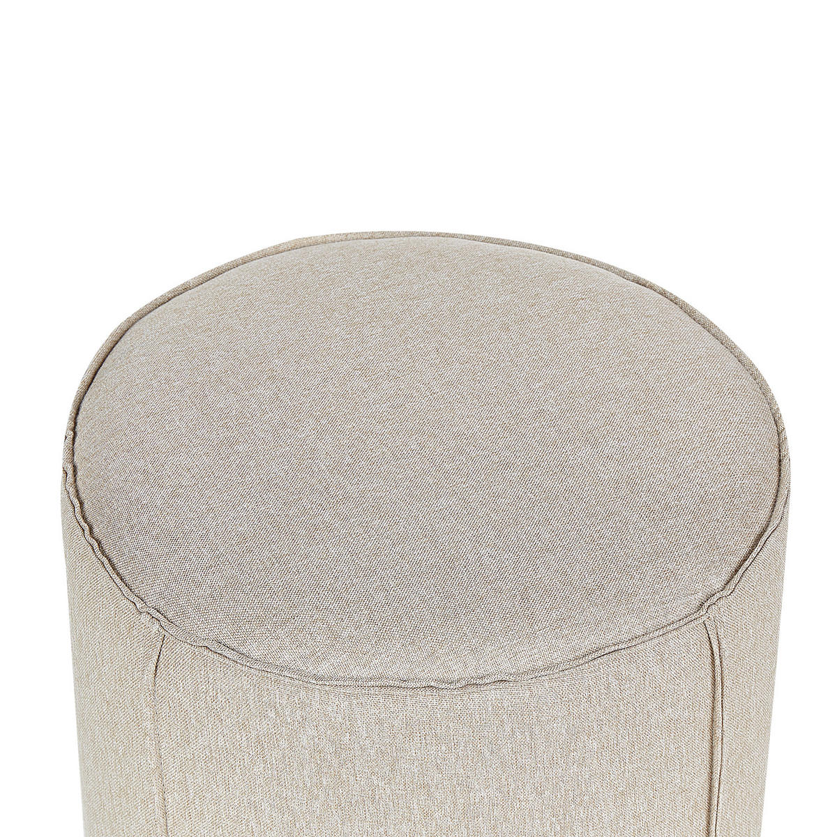 POUF bej Sedona - bej, material textil (40/43/40cm) - Beliani