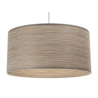 HÄNGELEUCHTE Grau 50/25 cm - Beige/Grau, Kunststoff (50/0.6/25cm) - ONZENO