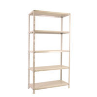 SCHRAUBREGAL PANDA | HxBxT 180x80x50cm | Fachlast 100kg | Weiß - Weiß, Metall (80/180/50cm) - PROREGAL