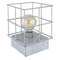 TISCHLEUCHTE MERRIL Silber Metall - Silberfarben, Metall (20/20/25cm) - Globo Lighting