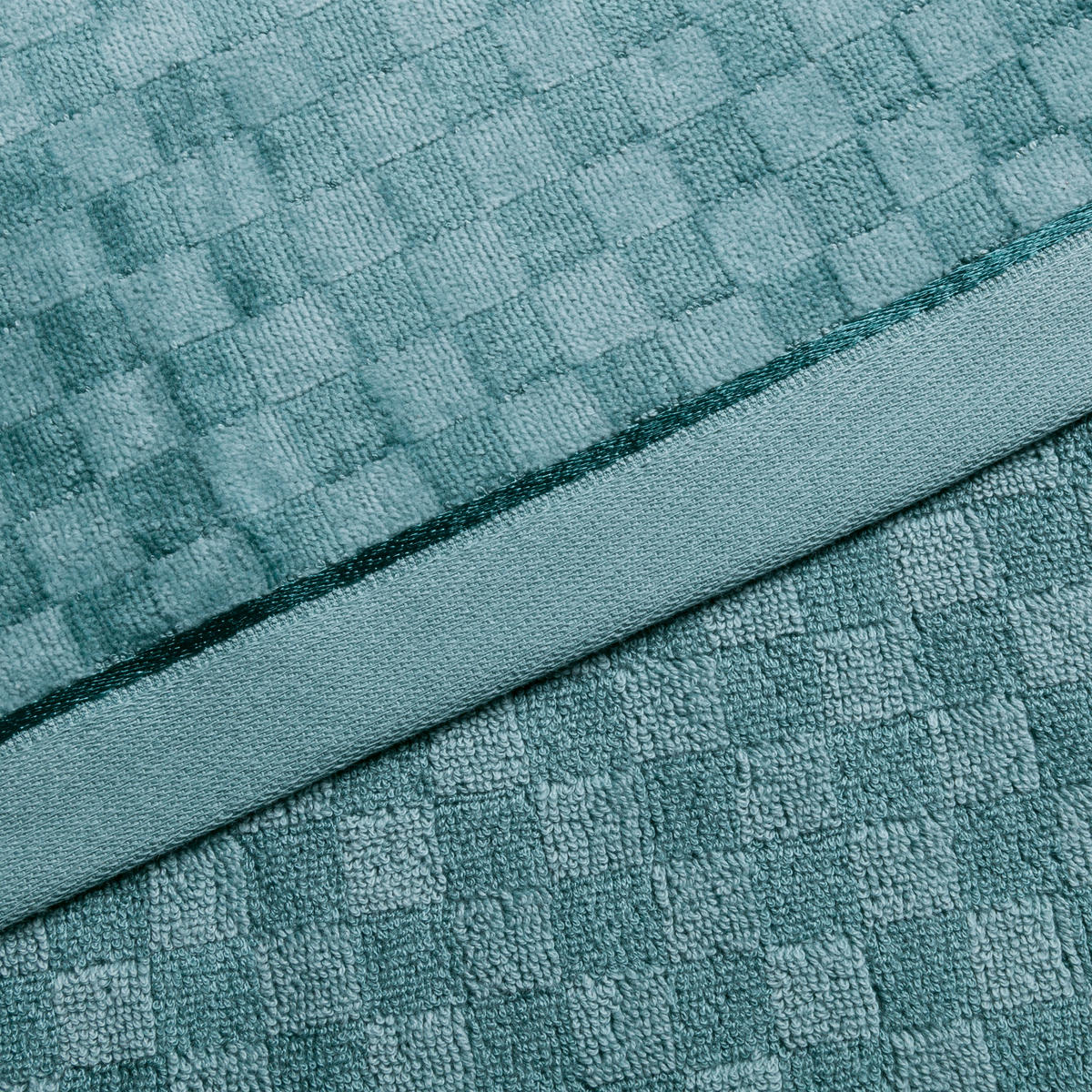 HANDTUCH MONOCHROME - Grün, Textil (50/100cm) - MÖVE