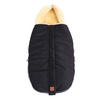 LAMMFELL-FUSSSACK Allex, black - Schwarz, Fell (48/105cm) - Kaiserbaby