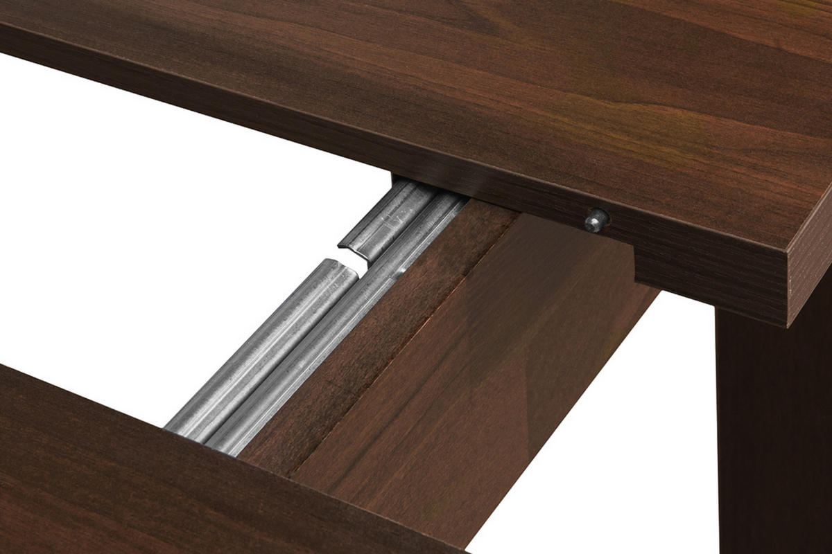 ESSTISCH SALUTO ausziehbar bis 110cm quadratisch, Weiß - Weiß, Holz/Buchenholz (80/80/76cm) - KONSIMO®