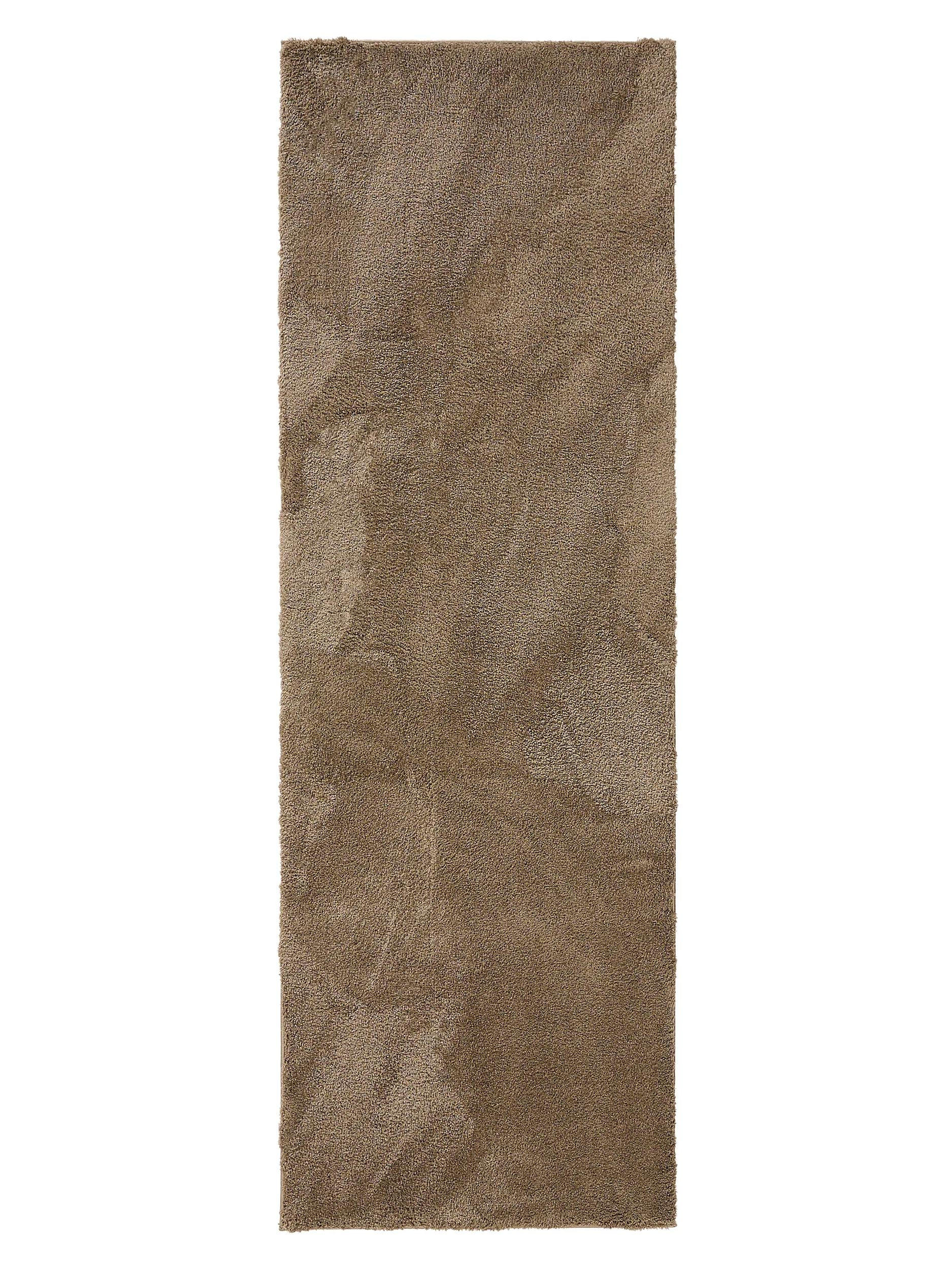 LÄUFER Soda Beige 80x240 cm - Beige, Textil (80/240cm) - benuta Nest
