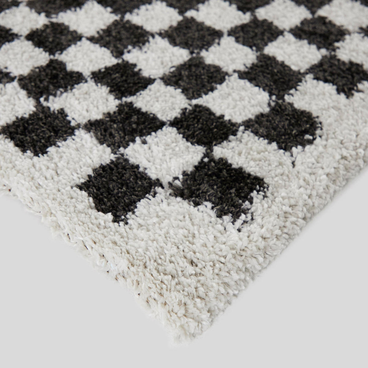 TEPPICH weich komfortabel schwarz schwarz - Schwarz, Textil (200/290cm) - AFK Living