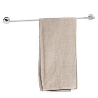 BADETUCHSTANGE LUCENTE, Edelstahl - Chromfarben, Metall (84/6/7cm) - bremermann