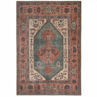 FLACHWEBETEPPICH Faro Terra - Orange, Textil (60/110cm) - Kukoon Rugs