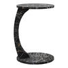 BEISTELLTISCH Holeby - Anthrazit/Schwarz, Holzwerkstoff (38/38/56cm) - [en.casa]