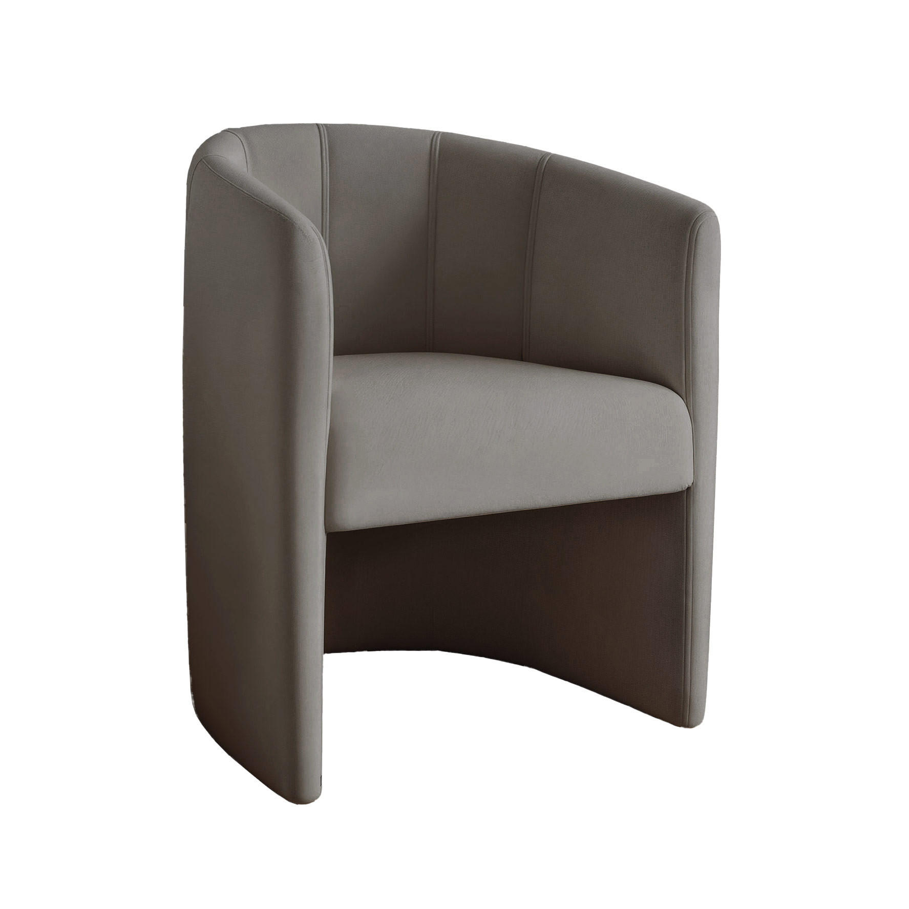 COCKTAILSESSEL KIRA 58/74 cm Grau - Grau, Kunststoff/Textil (58/74/58cm) - Idohome