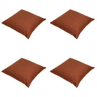 DEKORATIONSKISSEN Best deal - Rot - 60/60/10 cm - 4er-Set - Rot, Textil (60/60cm) - Madison