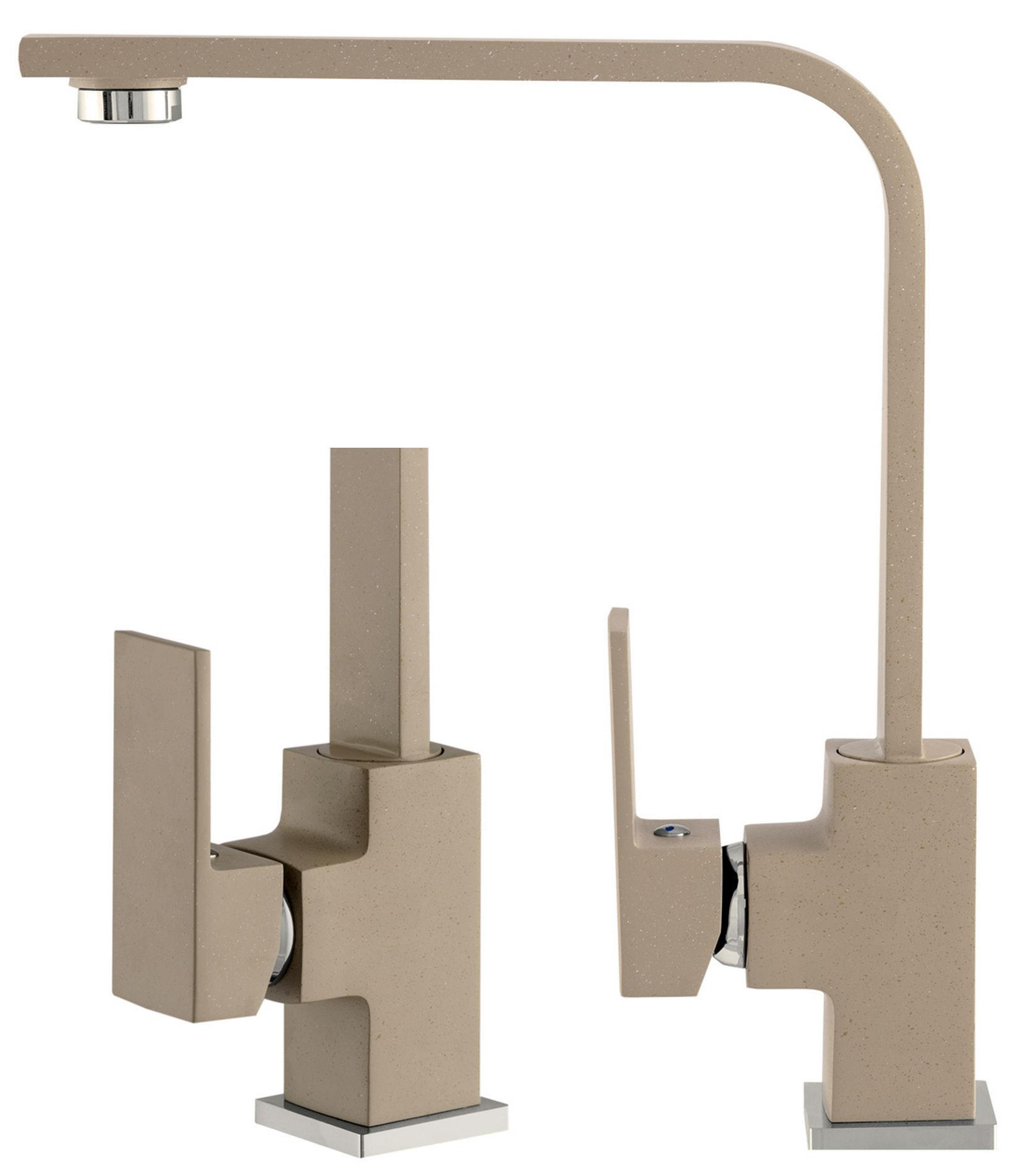 KÜCHENARMATUR Perro - Beige, Metall (20/26/3cm) - Granitan