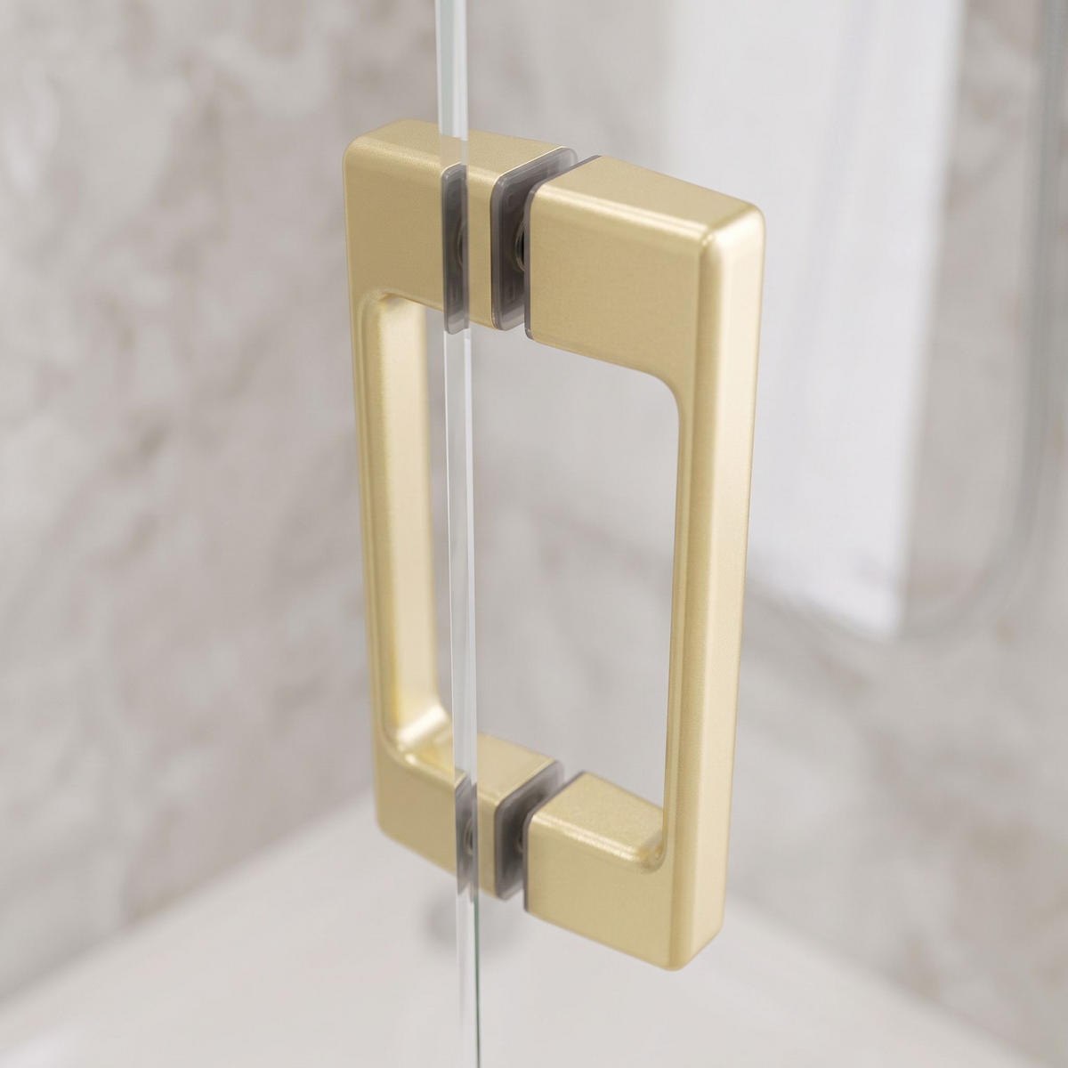 DUSCHTÜRGRIFF Rea 02 Brushed Gold - Goldfarben, Metall (1.8/17cm) - REA