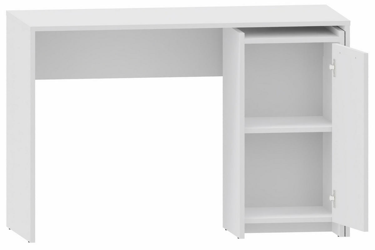 SCHREIBTISCH ALTIVO 110 Weiß 110/50/74 cm - Weiß, Holzwerkstoff (50/110/74cm) - Matkam Möbel