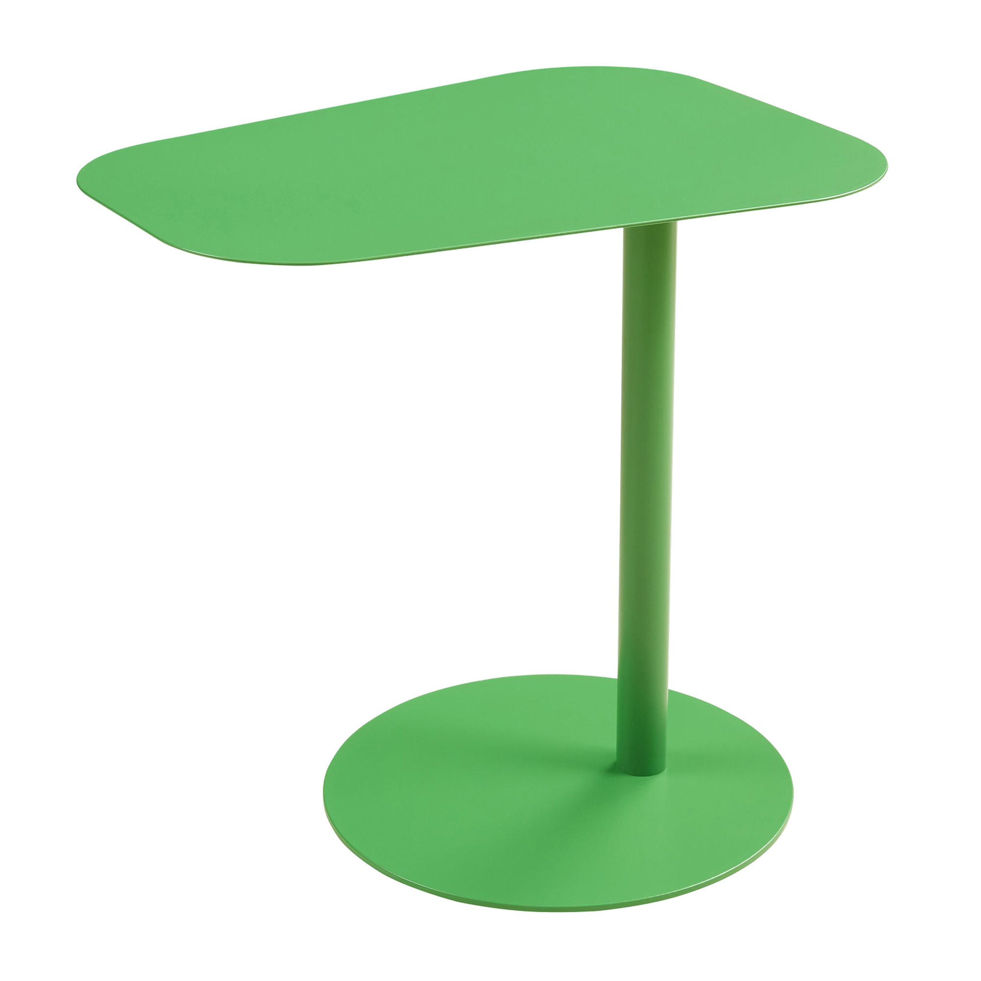 BEISTELLTISCH Nastätten - Grün, Metall (38/50/50cm) - [en.casa]