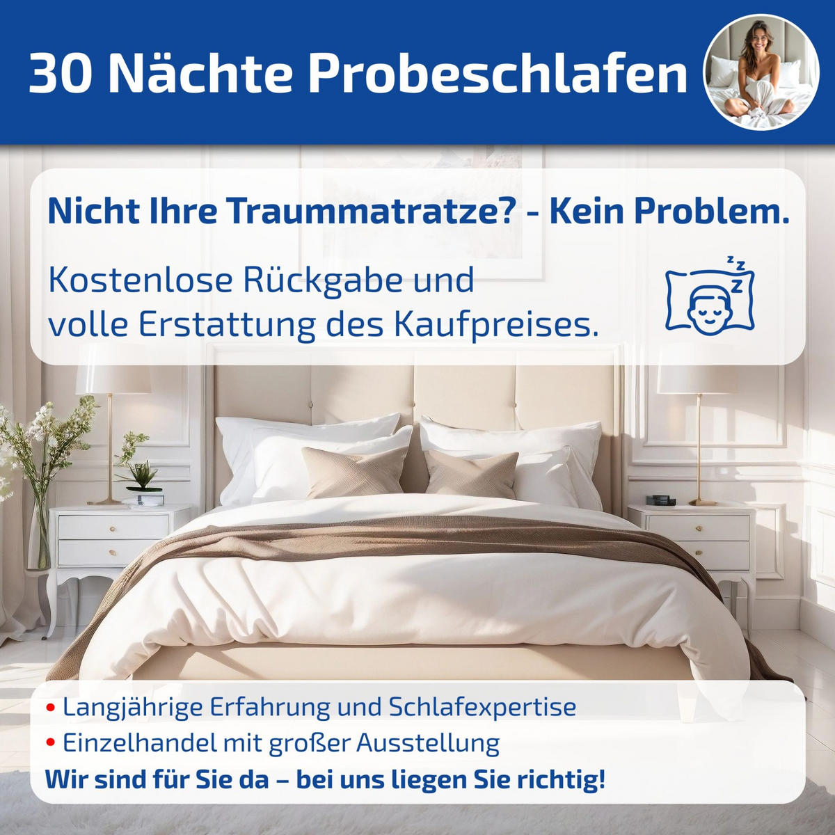 TASCHENFEDERKERNMATRATZE Köln 100 x 200 cm 20 cm Höhe H3 7 Zonen - Weiß, Textil (100/200cm) - Matratzen Perfekt