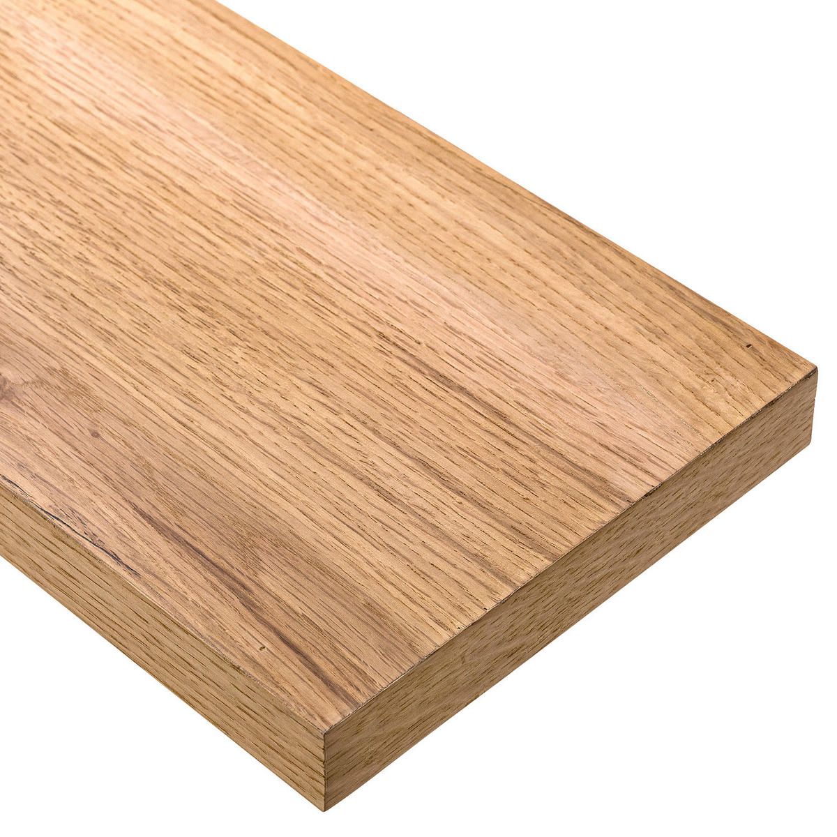 WANDBOARD - Echtholzfurnier, Eiche - Eichefarben, Holzwerkstoff (90/3/20cm) - home24