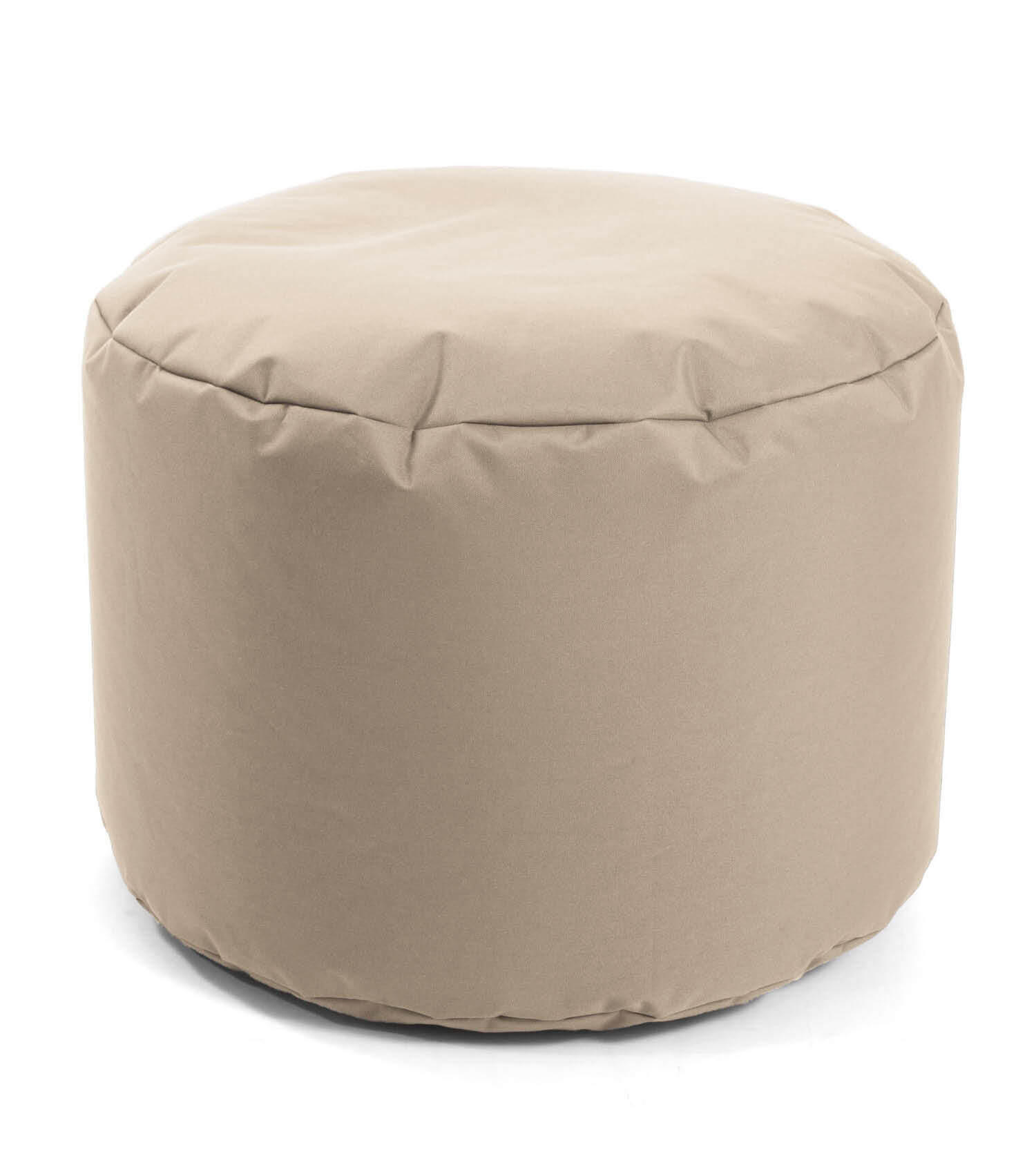 POUF Der Ruhepouf - Beige, Textil (60/40/60cm) - Mokebo