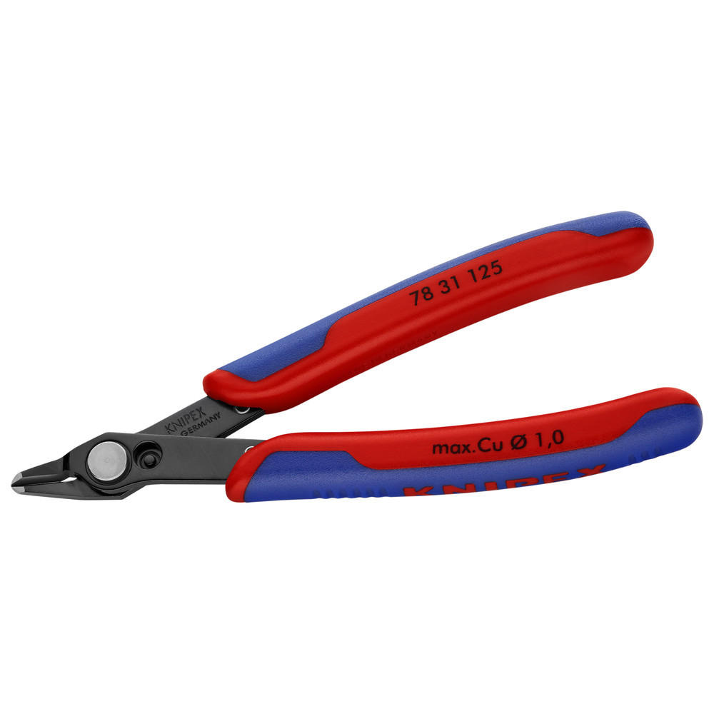 ELECTRONIC Super-Knips, für Glasfaserkabel geeignet, ohne Facette - Multicolor, Kunststoff (130/62/13cm) - KNIPEX